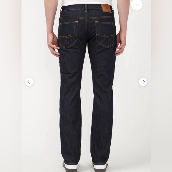 NWT - Buffalo David Bitton Slim Ash Men’s Jeans in Rinsed Indigo - Size 38/30 - Picture 3 of 10